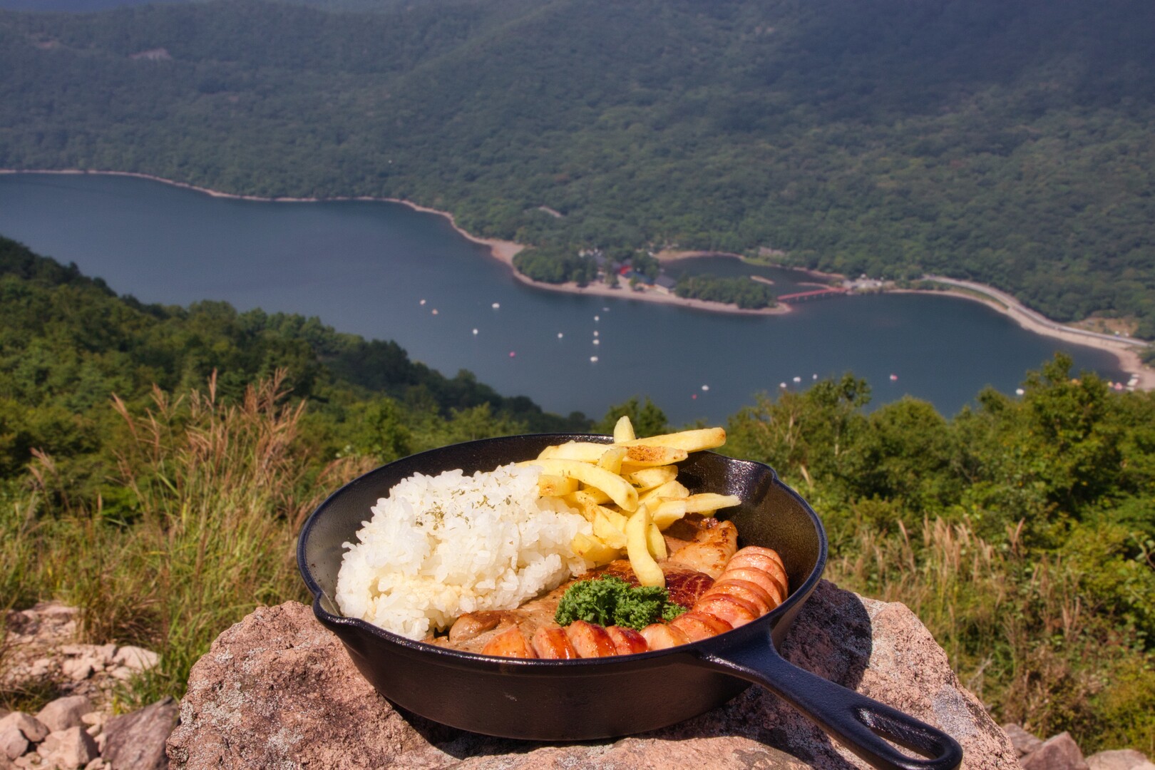 赤城山で山ステーキランチ 赤城山 黒檜山 荒山の写真37枚目 苦労して作った分 大満足でした もう Yamap ヤマップ