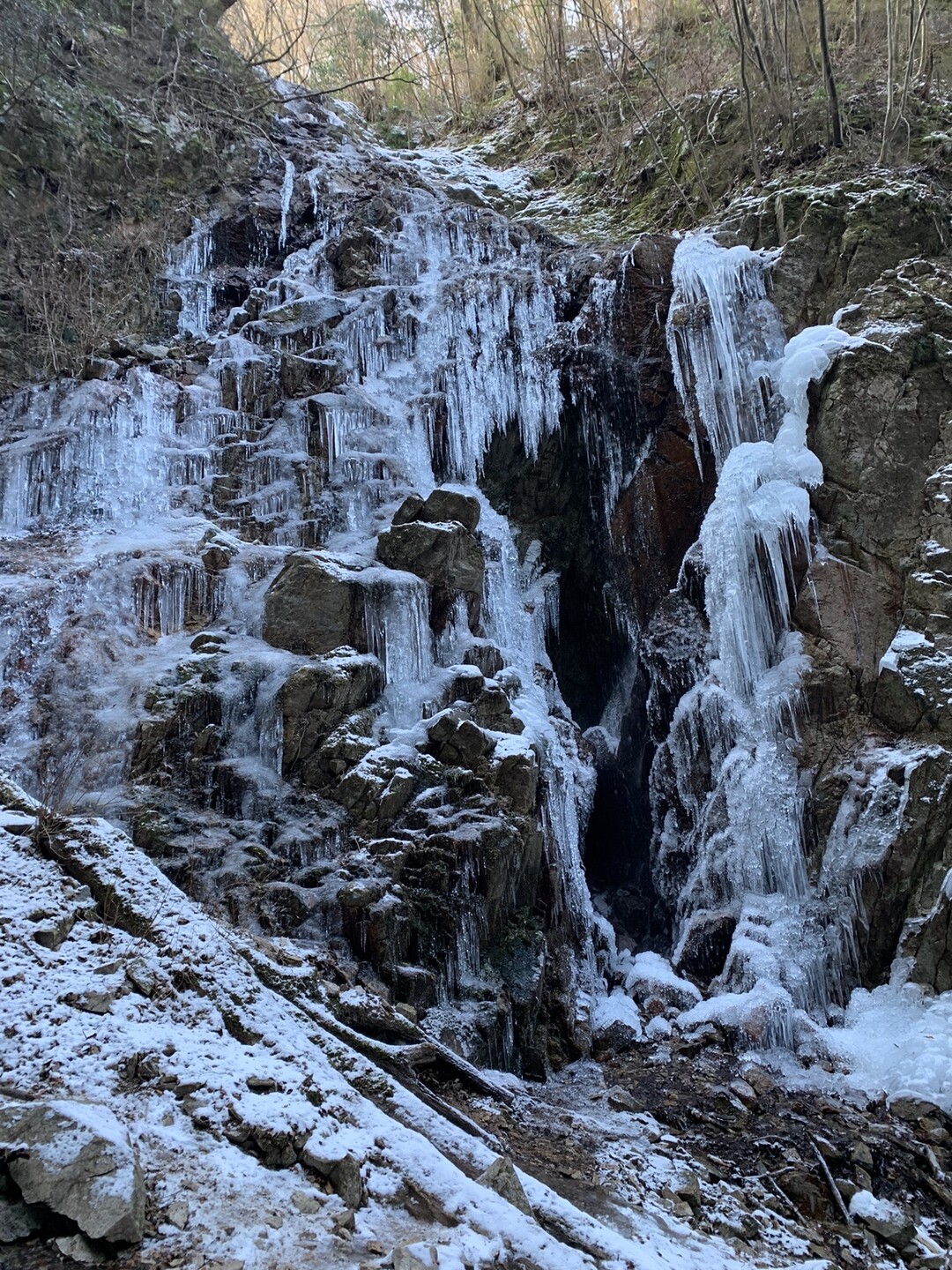 憧れの氷瀑を見に 七曲滝→六甲最高峰→有馬温泉 / aiさんの六甲山・長峰山・摩耶山の活動データ | YAMAP / ヤマップ