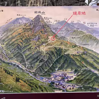 秀逸と噂の地図👏🏻

登山道の数ヶ所に設置されていて「現在地」の表示もついています