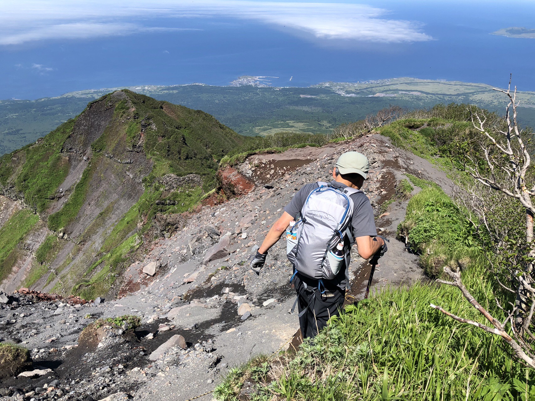 利尻山 鴛泊から沓形へ みわたんさんの利尻島 利尻山の活動データ Yamap ヤマップ