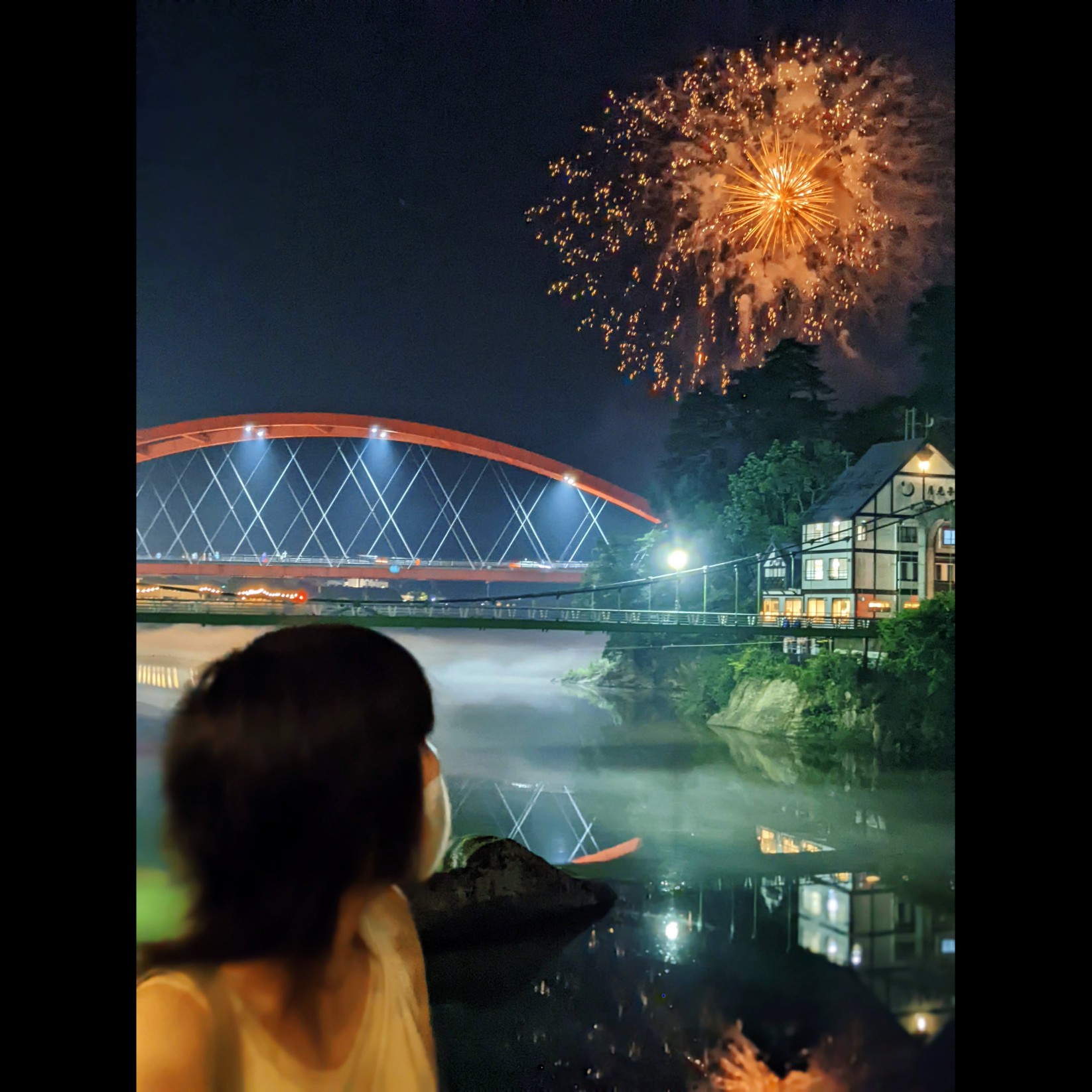 福島県柳津町の花火大会に行ってきました ｋ さんのモーメント Yamap ヤマップ